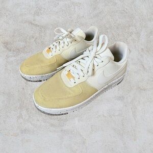 Nike White and Cream Sneakers